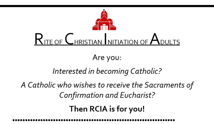 RCIA Kickoff Session - Accept the Invitation! | Cathedral ...
